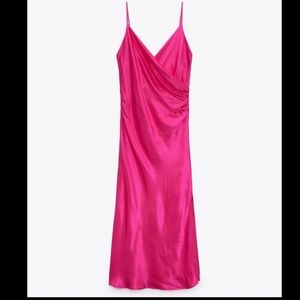 Zara Draped Lingerie Dress